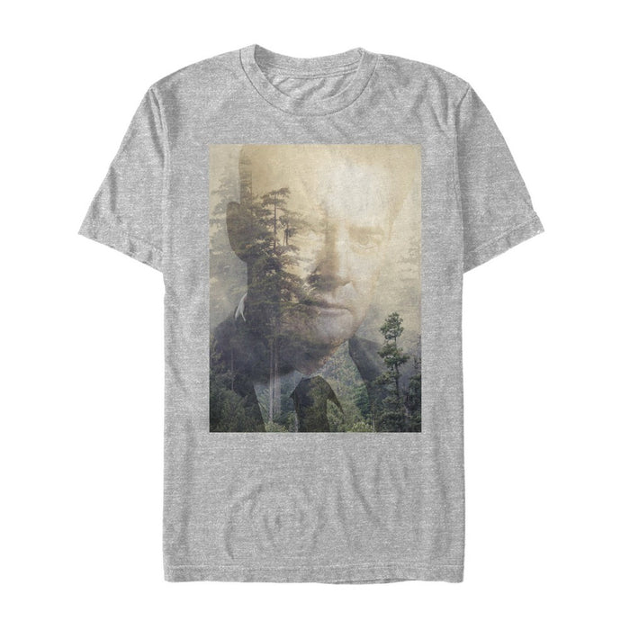 fifth sun Men's Twin Peaks Agent Cooper Fade T-Shirt