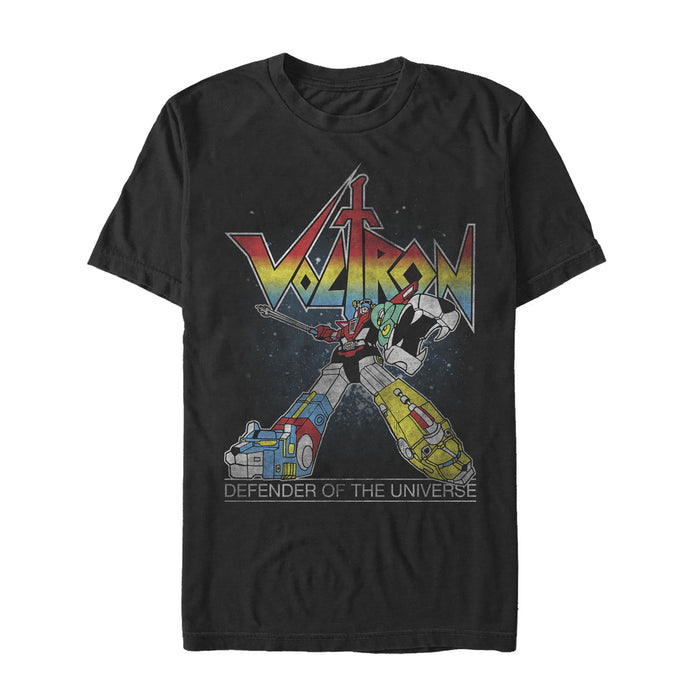 fifth sun Men's Voltron: Defender of the Universe Space Walk T-Shirt