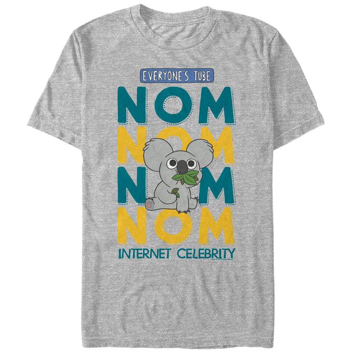 fifth sun Men's We Bare Bears Nom Nom Koala Internet Celebrity T-Shirt
