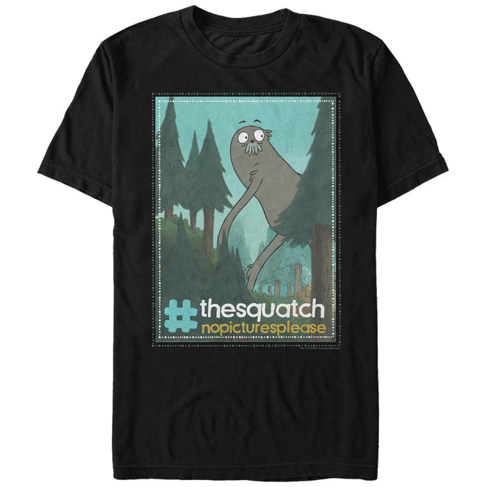 fifth sun Men's We Bare Bears The Squatch No Pictures T-Shirt