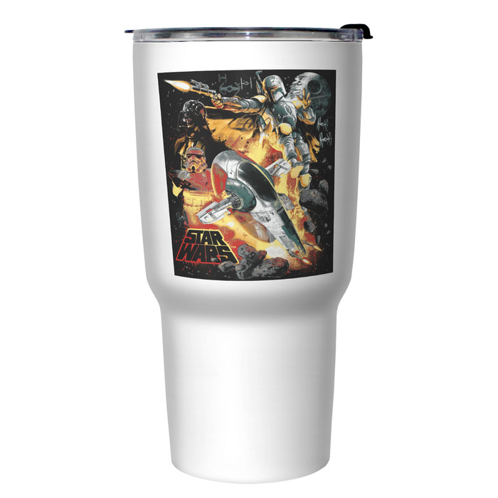 fifth sun Star Wars Empire Action Scene Stainless Steel Tumbler With Lid