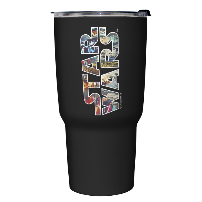 fifth sun Star Wars Scene Logo Stainless Steel Tumbler With Lid