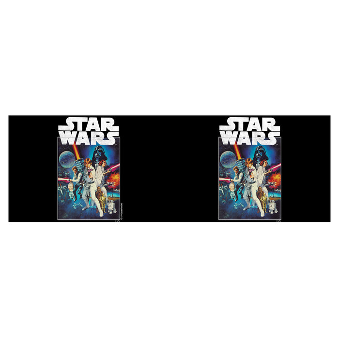 Fifth Sun Star Wars Signature Poster Stainless Steel Tumbler With Lid