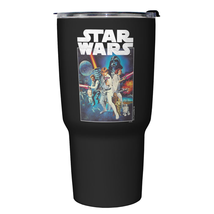 fifth sun Star Wars Signature Poster Stainless Steel Tumbler With Lid