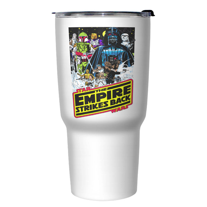 fifth sun Star Wars The Empire Strikes Back Poster Stainless Steel Tumbler With Lid