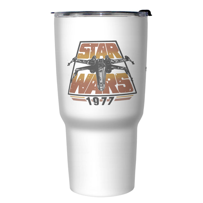 fifth sun Star Wars X-Wing Fighter Logo Stainless Steel Tumbler With Lid