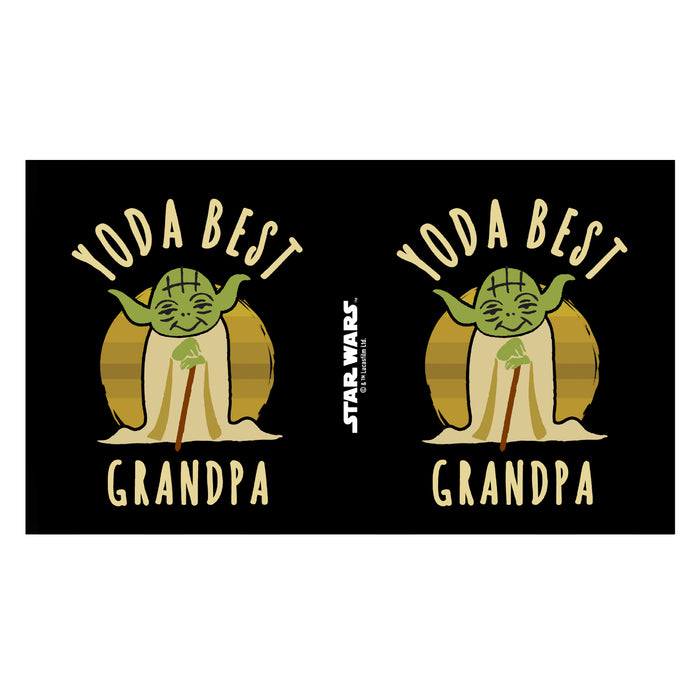 Fifth Sun Star Wars Yoda Best Grandpa Cartoon Stainless Steel Water Bottle