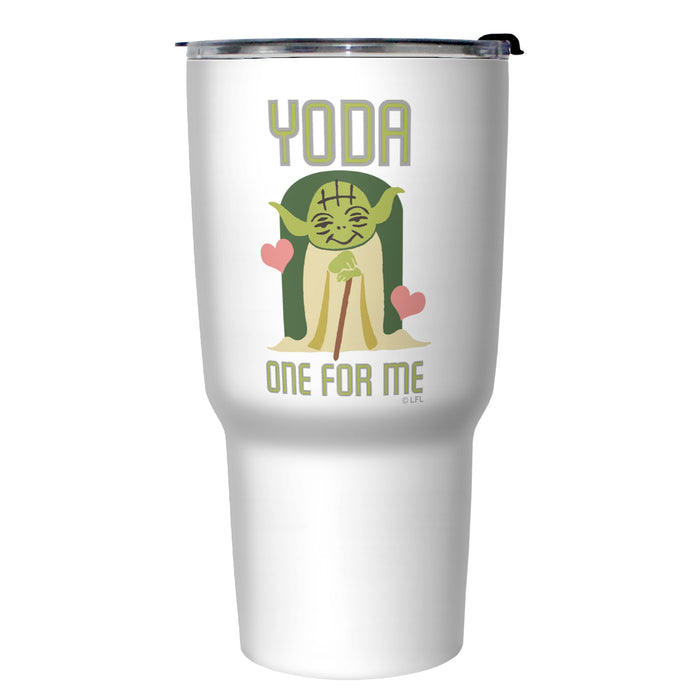 fifth sun Star Wars Yoda One For Me Cartoon Stainless Steel Tumbler With Lid