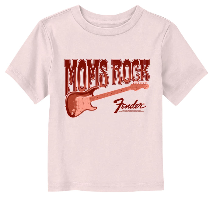 Fifth Sun Toddler's Fender Moms Rock Red Logo T-Shirt