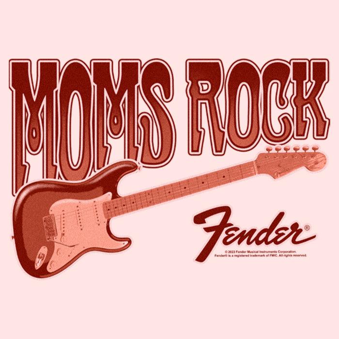 Fifth Sun Toddler's Fender Moms Rock Red Logo T-Shirt