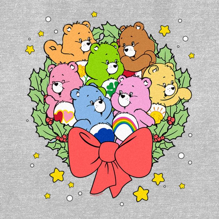 Fifth Sun Women's Care Bears Christmas Wreath Bears T-Shirt