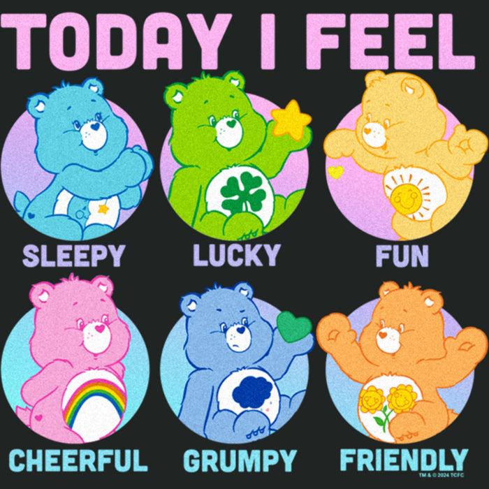 Fifth Sun Women's Care Bears Today I Feel Emotions T-Shirt