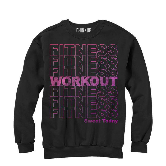 fifth sun Women's CHIN UP Fitness Workout Sweatshirt