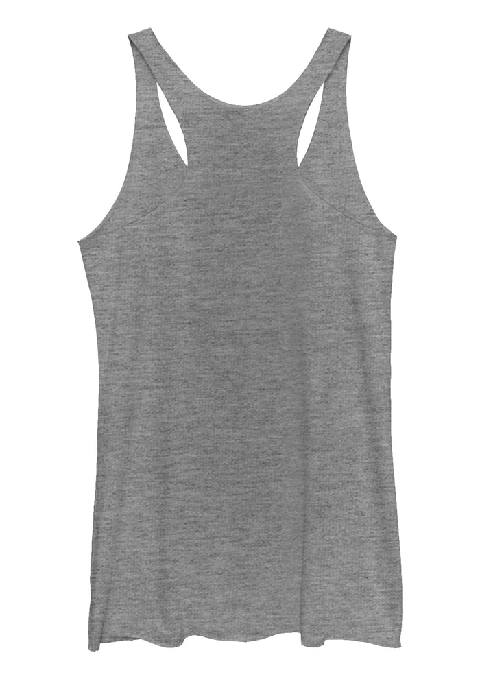 Fifth Sun Women's CHIN UP Muscles And Mascara Eyelashes Racerback Tank Top