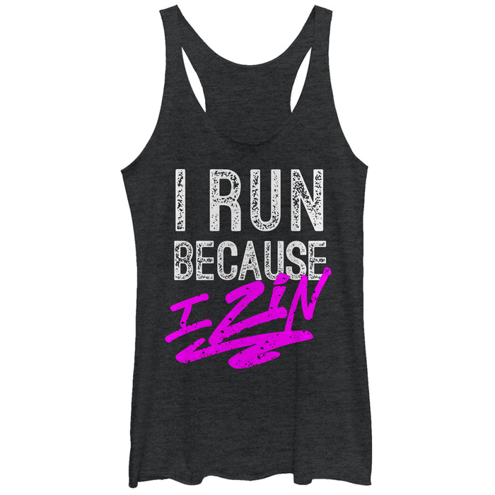 fifth sun Women's CHIN UP Run I Zin Racerback Tank Top