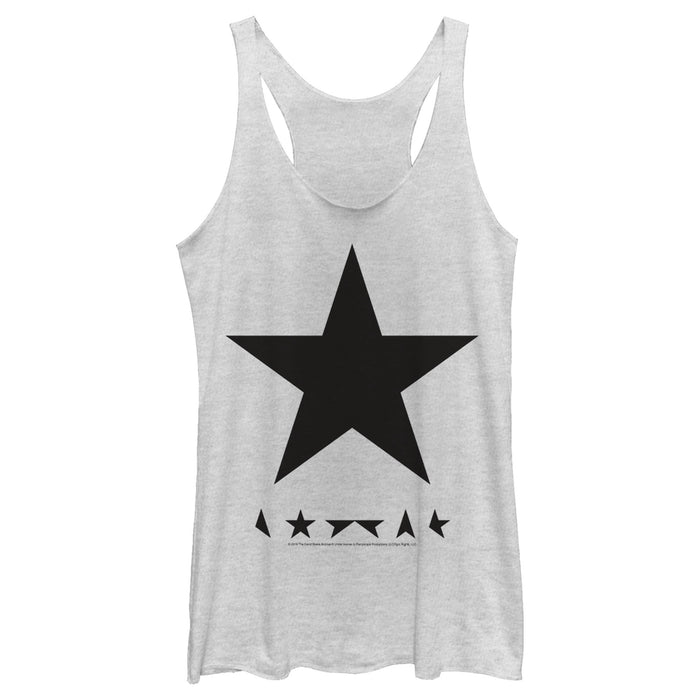 fifth sun Women's David Bowie Blackstar Racerback Tank Top