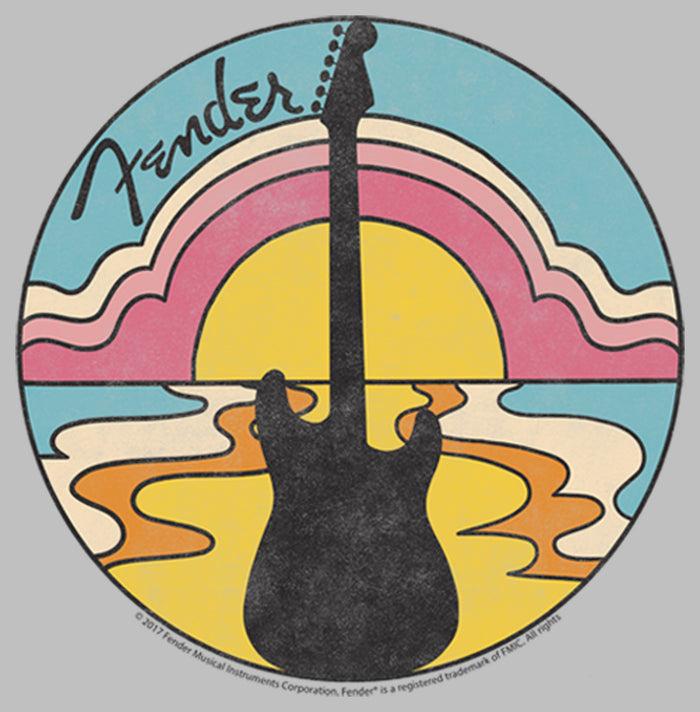 Fifth Sun Women's Fender 70s Guitar Silhouette T-Shirt