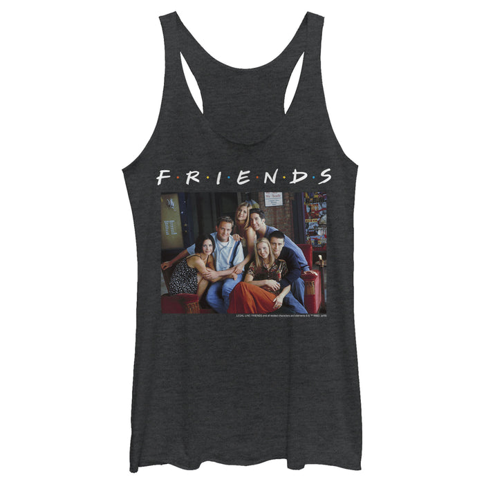 fifth sun Women's Friends Group Poster Racerback Tank Top