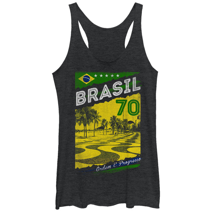 fifth sun Women's Lost Gods Brasil 70 Racerback Tank Top