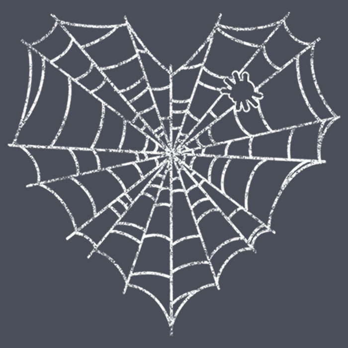 Fifth Sun Women's Lost Gods Halloween Heart Spider Web Racerback Tank Top