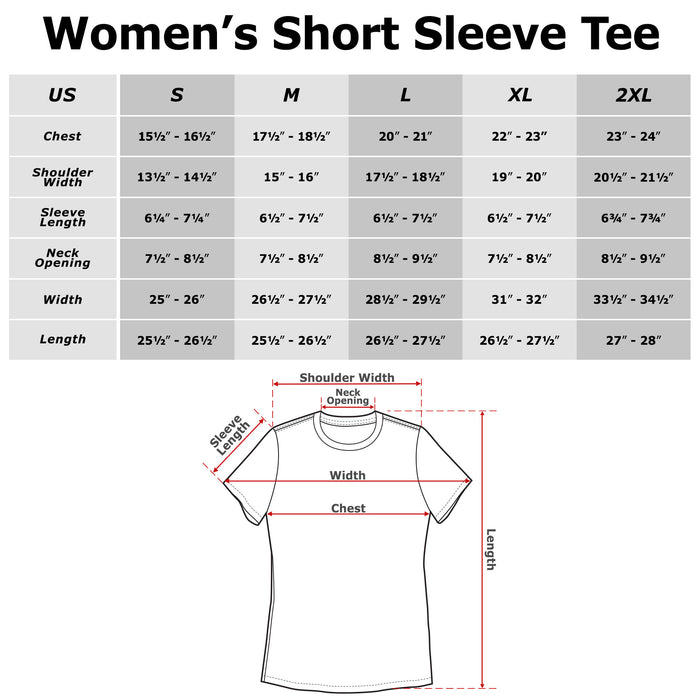 Fifth Sun Women's Stranger Things Upside Down Logo T-Shirt