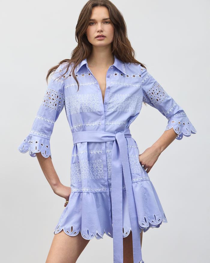 Figue Aaliyah Dress Lotus Blue