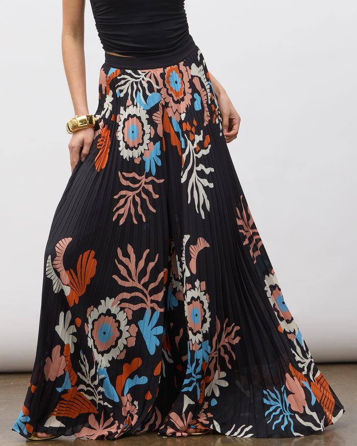 Figue Adrienne Pant Paradise Mirage Onyx Black