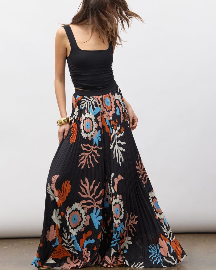 Figue Adrienne Pant Paradise Mirage Onyx Black