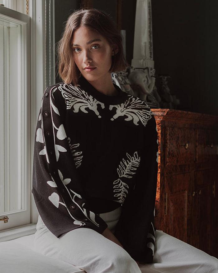 Figue Angie Sweater Onyx Black