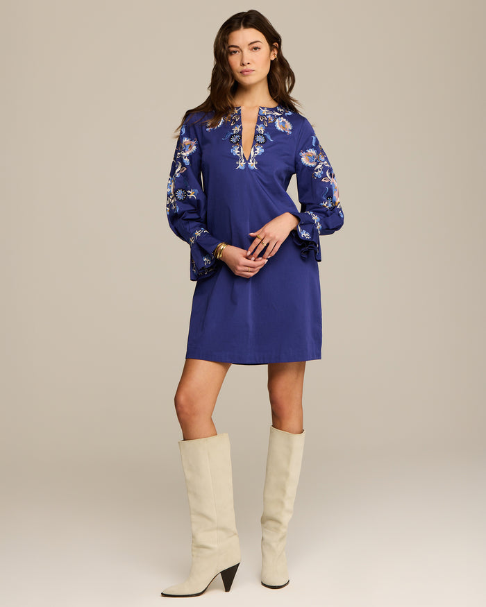 Figue Astrid Dress Imperial Blue