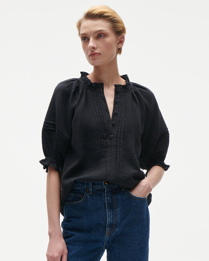 figue Billie Top Black