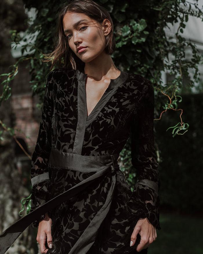 Figue Calliope Dress Black