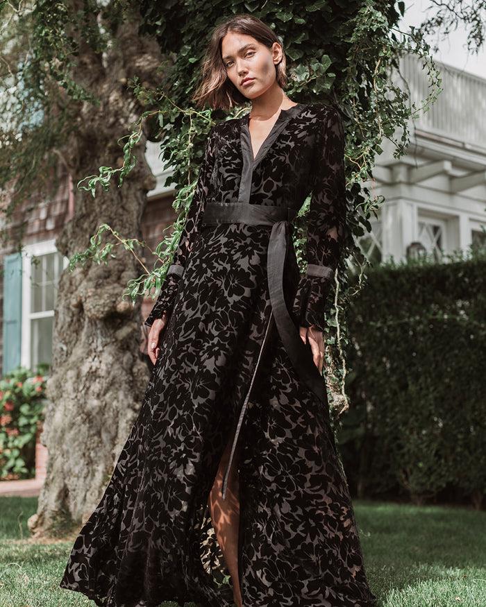 figue Calliope Dress Black