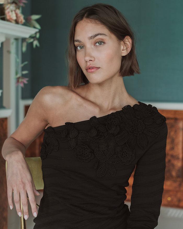 figue Capucine Sweater Onyx Black