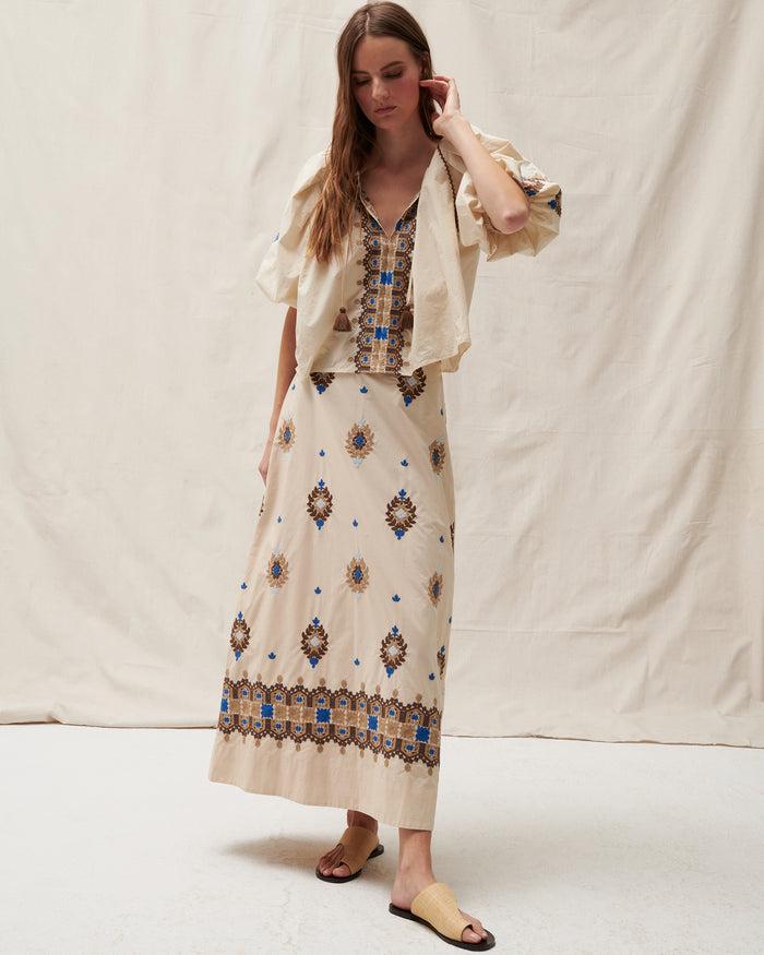 Figue Cressida Skirt Desert Sand