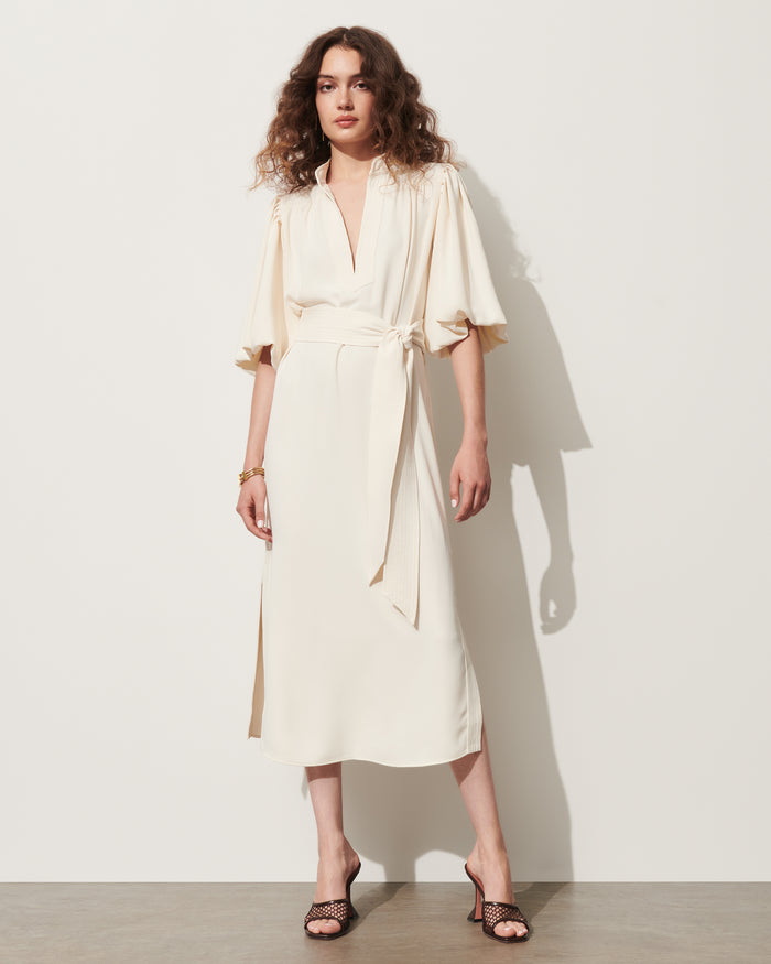 figue Dani Dress Chalk