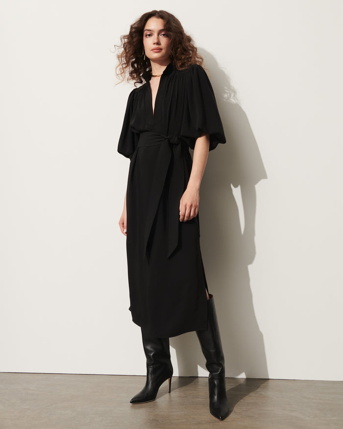 Figue Dani Dress Onyx Black