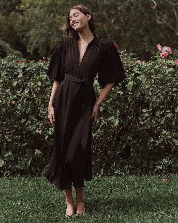 Figue Dani Dress Onyx Black