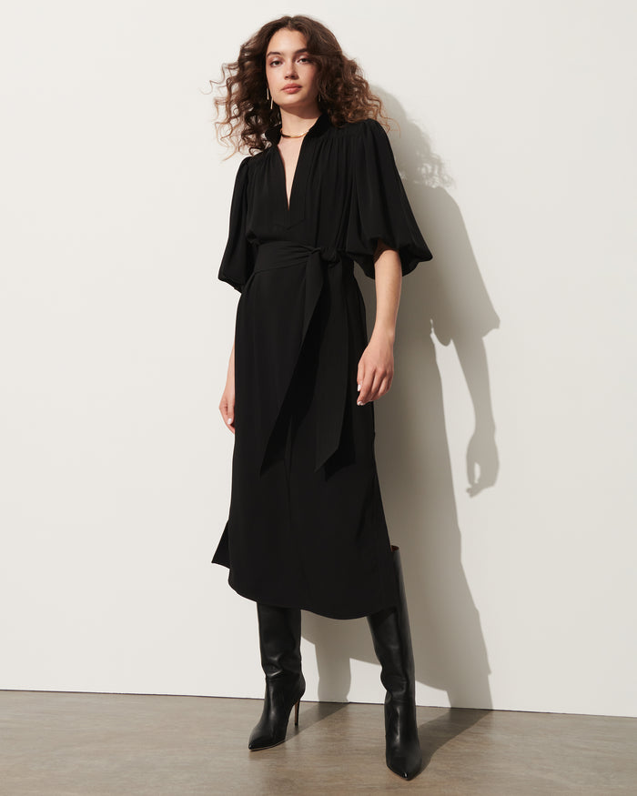 Figue Dani Dress Onyx Black