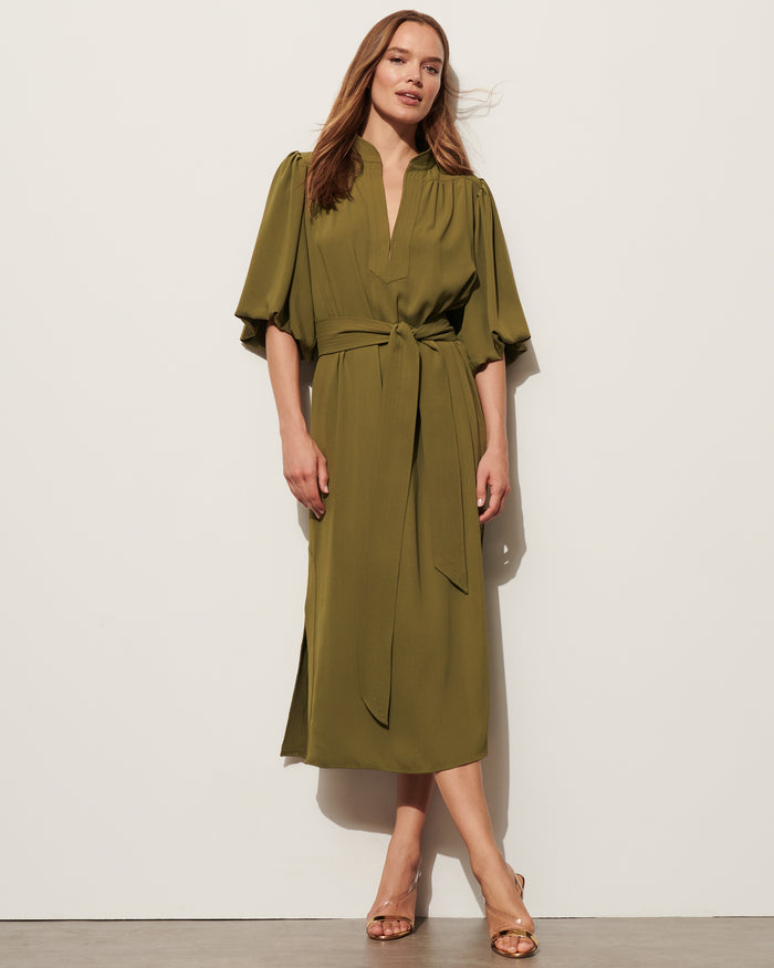 Figue Dani Dress Woodland Green