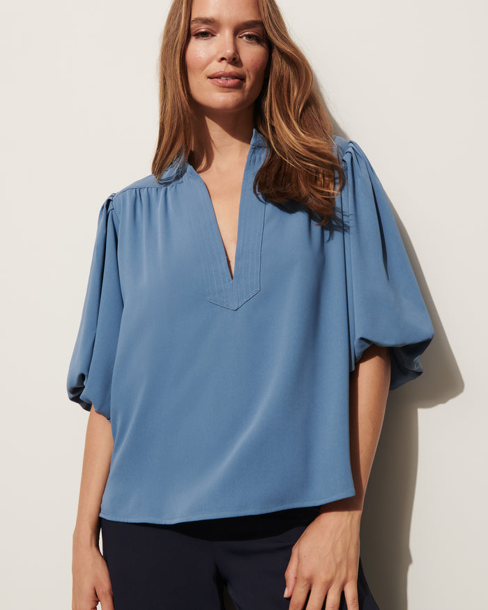 figue Dani Top Coastal Blue