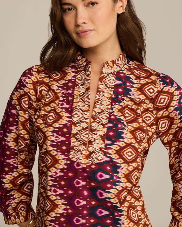 Figue Danilia Top Graduated Ikat Multi