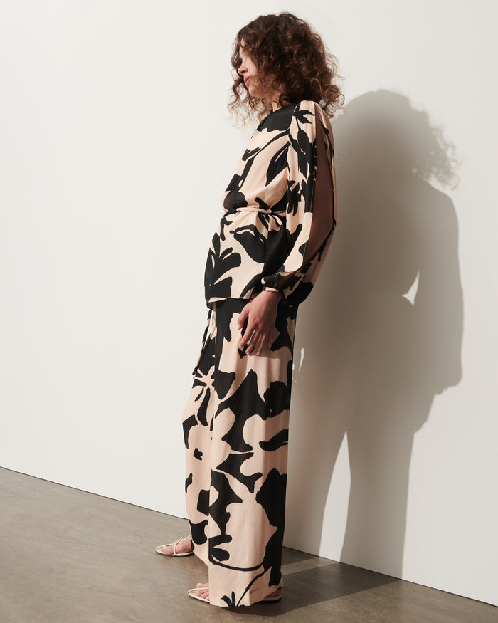 Figue Devon Pant Enchanted Garden Sahara Sand