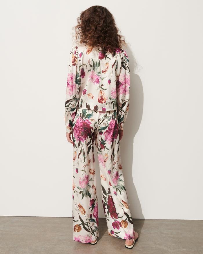 Figue Devon Pant Ethereal Bloom Chalk