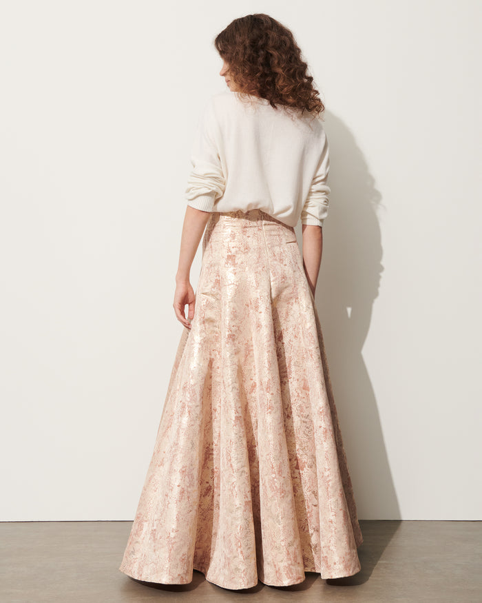 Figue Hayden Skirt Brocade Bronze Gold