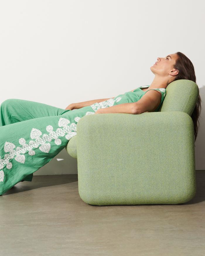 Figue Isabelle Top Apple Green