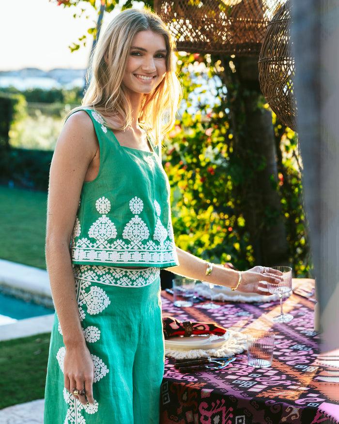 figue Isabelle Top Apple Green