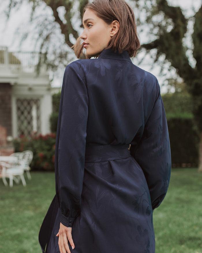 Figue Izzie Dress True Navy