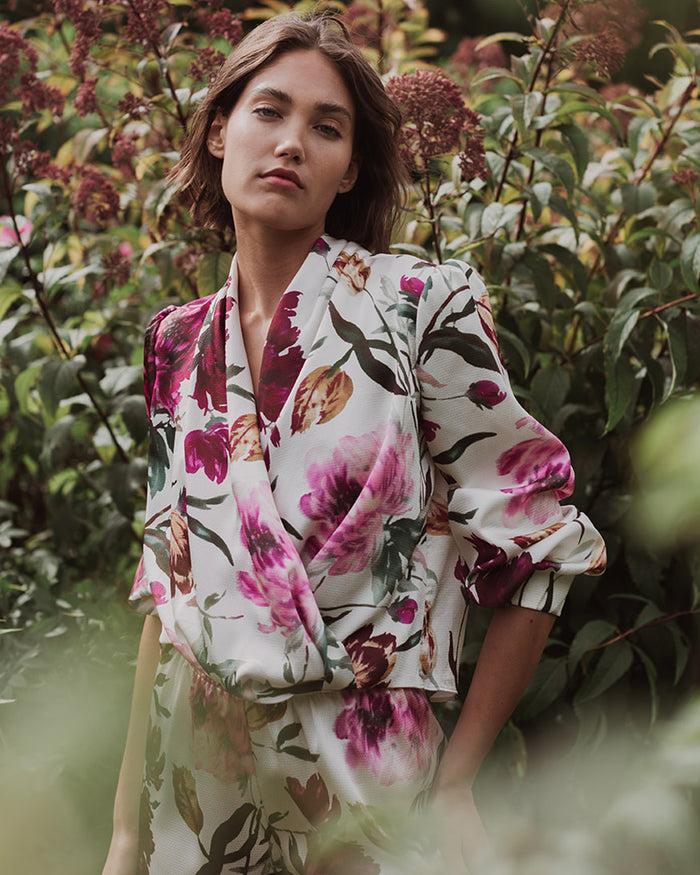 Figue Jackie Top Ethereal Bloom Chalk