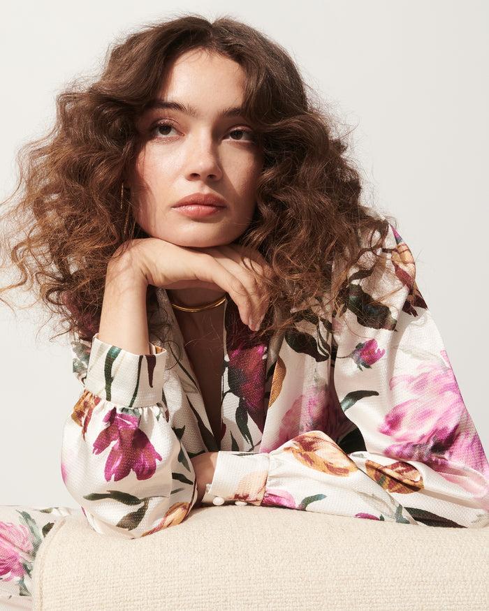 Figue Jackie Top Ethereal Bloom Chalk